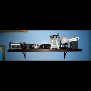 Lot of 10 vintage cameras for home decor